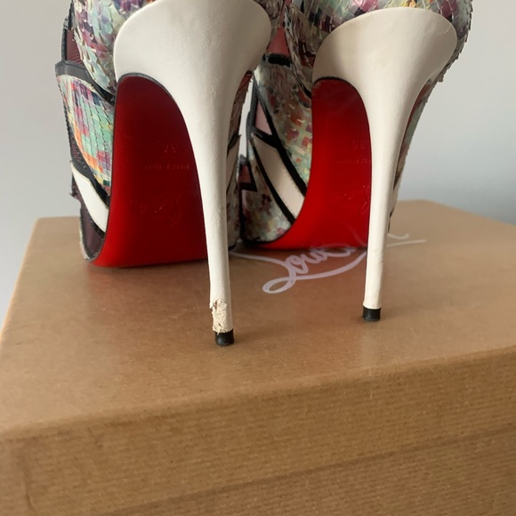 Christian Louboutin size: 38 Python Leather - Picture 4 of 11